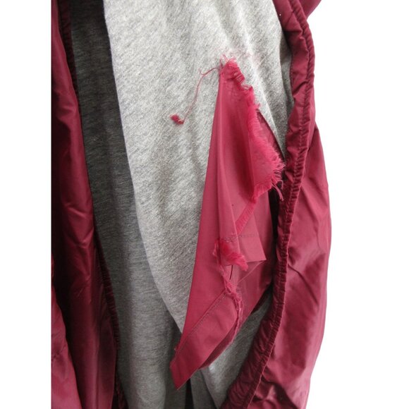 VINTAGE Harvard University Team Jacket XL Football Rain Cape Poncho Sideline - Picture 8 of 9